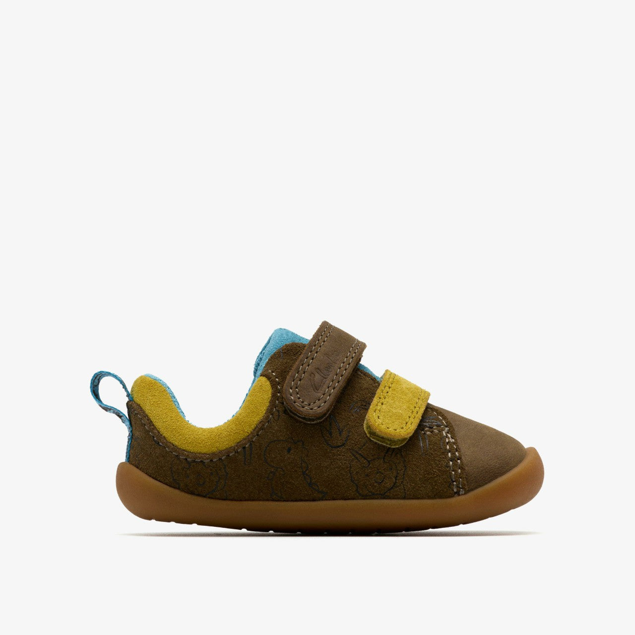 Roamer Roar Toddler Dark Olive Clarks Kids