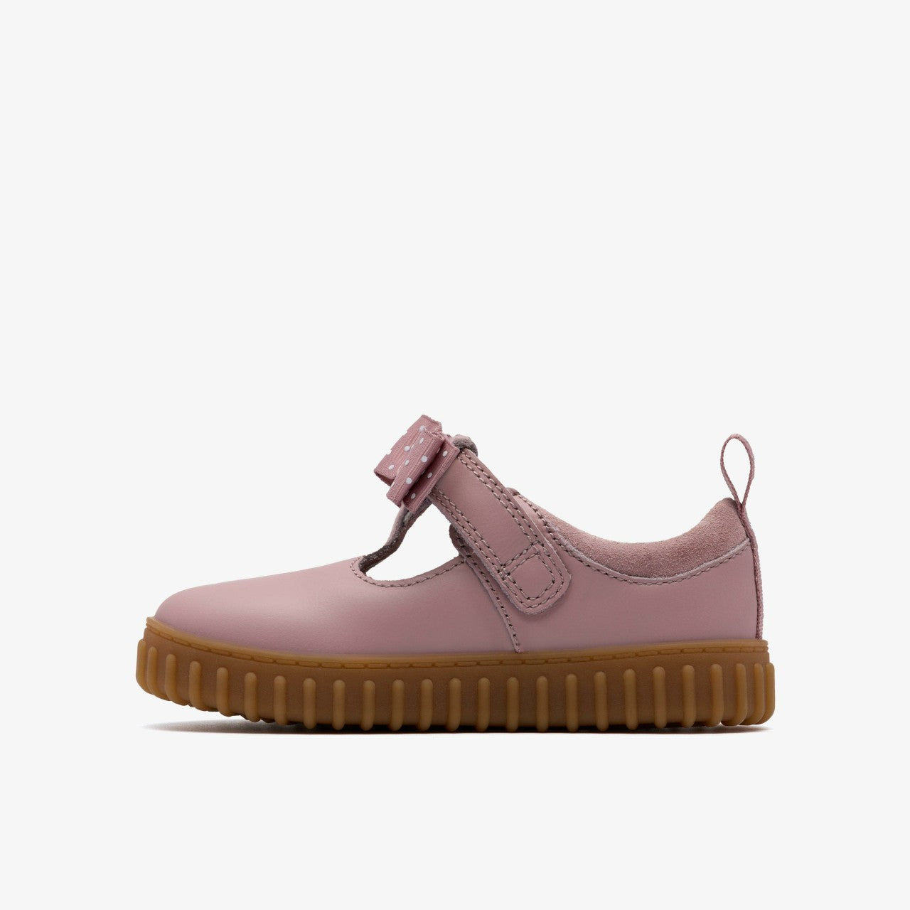 Cove Bow Toddler Dusty Pink Clarks Kids
