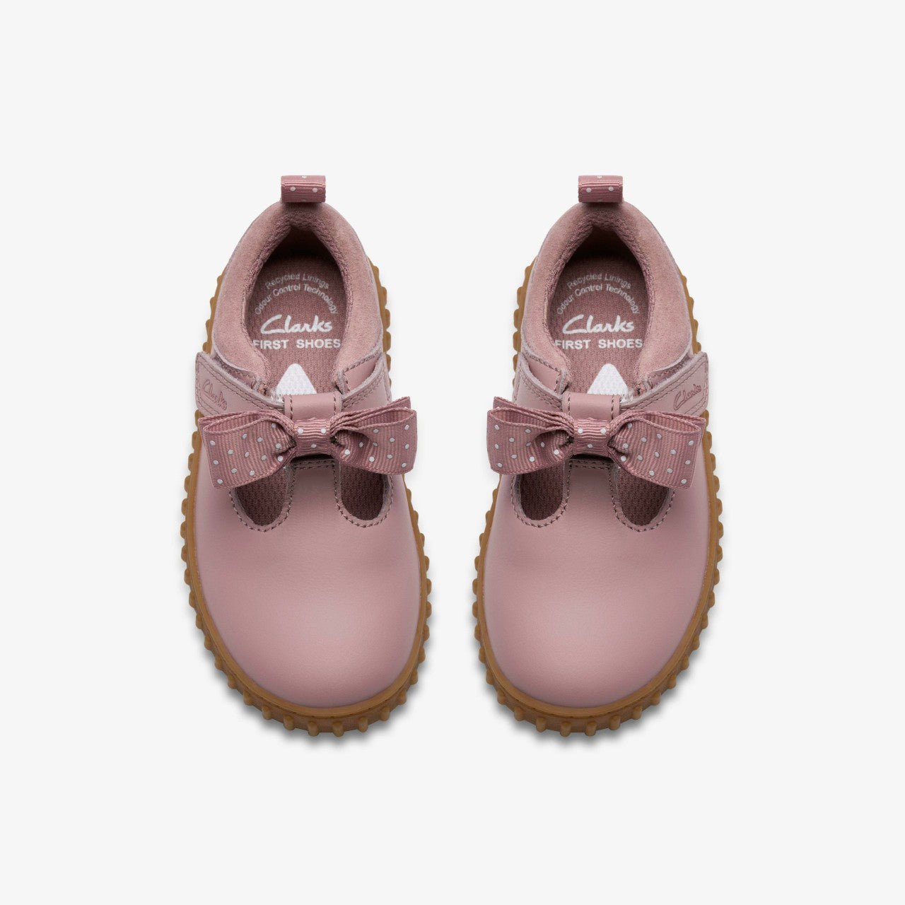 Cove Bow Toddler Dusty Pink Clarks Kids