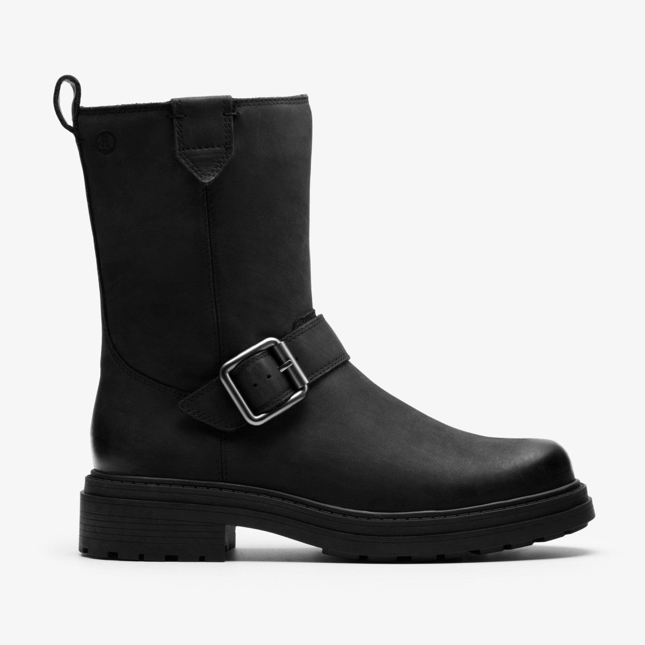 Orinoco 3 Bay Black Leather Clarks Women