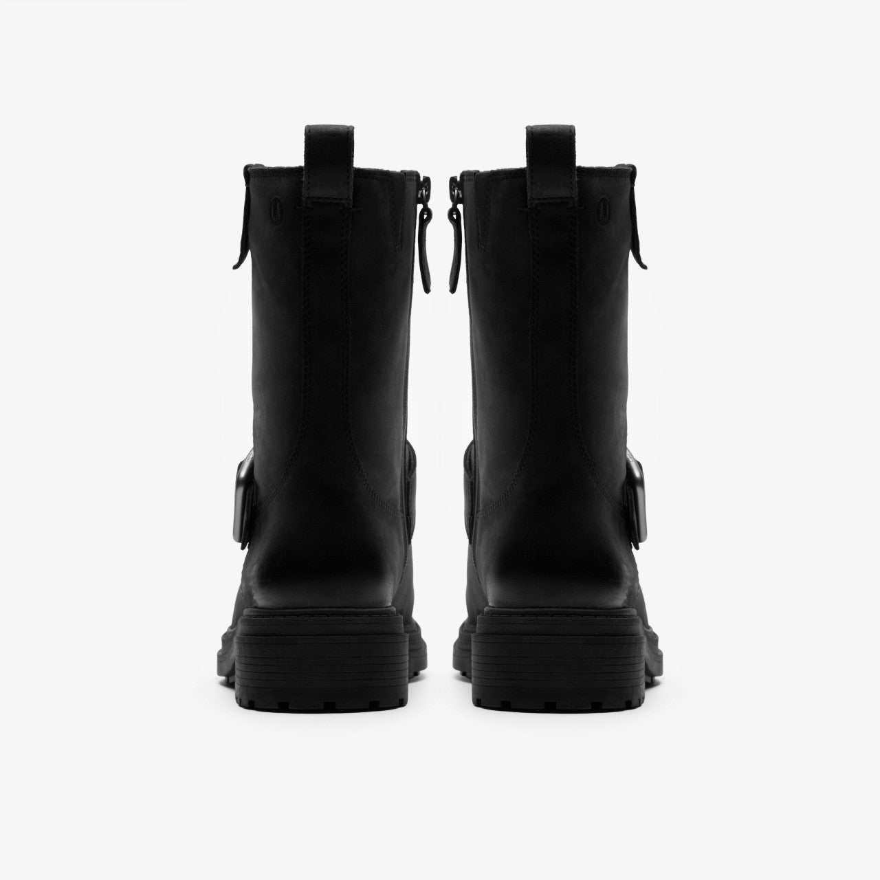 Orinoco 3 Bay Black Leather Clarks Women