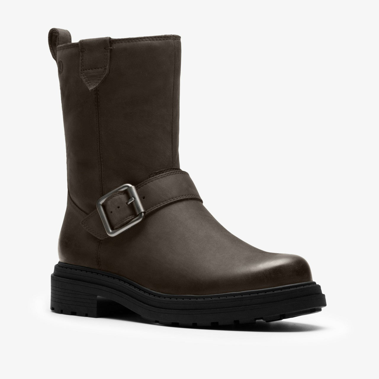 Orinoco 3 Bay Dark Grey Leather Clarks Women