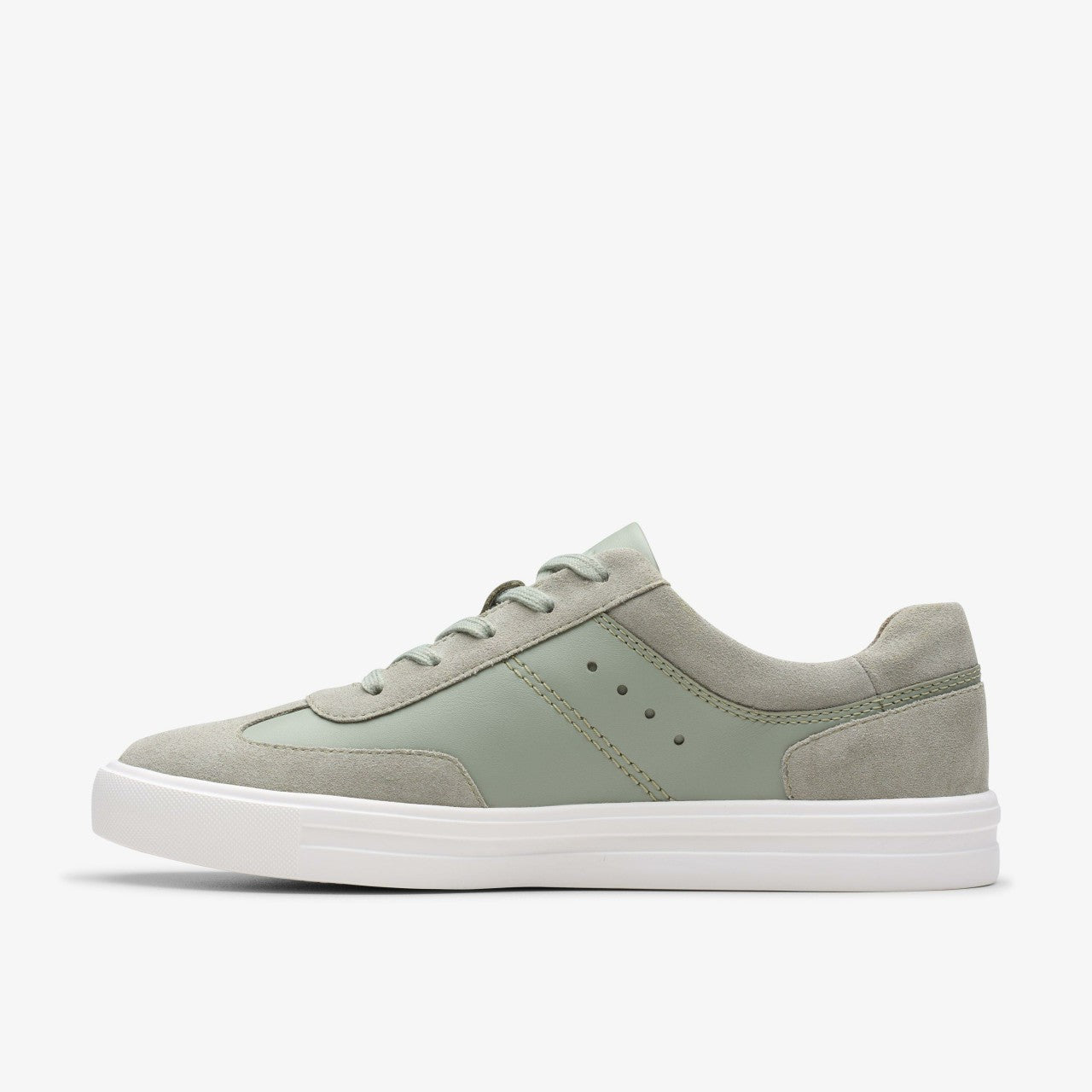 Makea Court Light Green Clarks Women