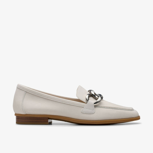 Sarafyna Iris Off White Leather Clarks Women