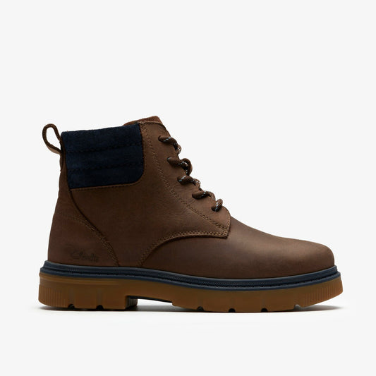 Lorcam Trail Older Dark Brown Clarks Kids
