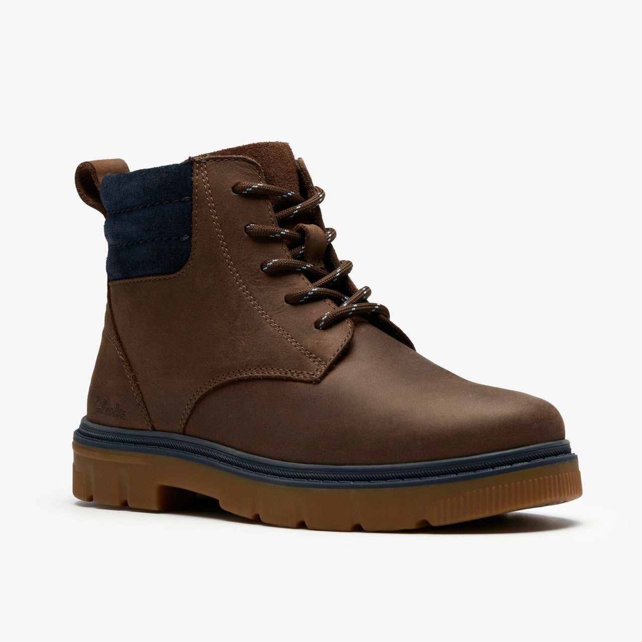 Lorcam Trail Older Dark Brown Clarks Kids