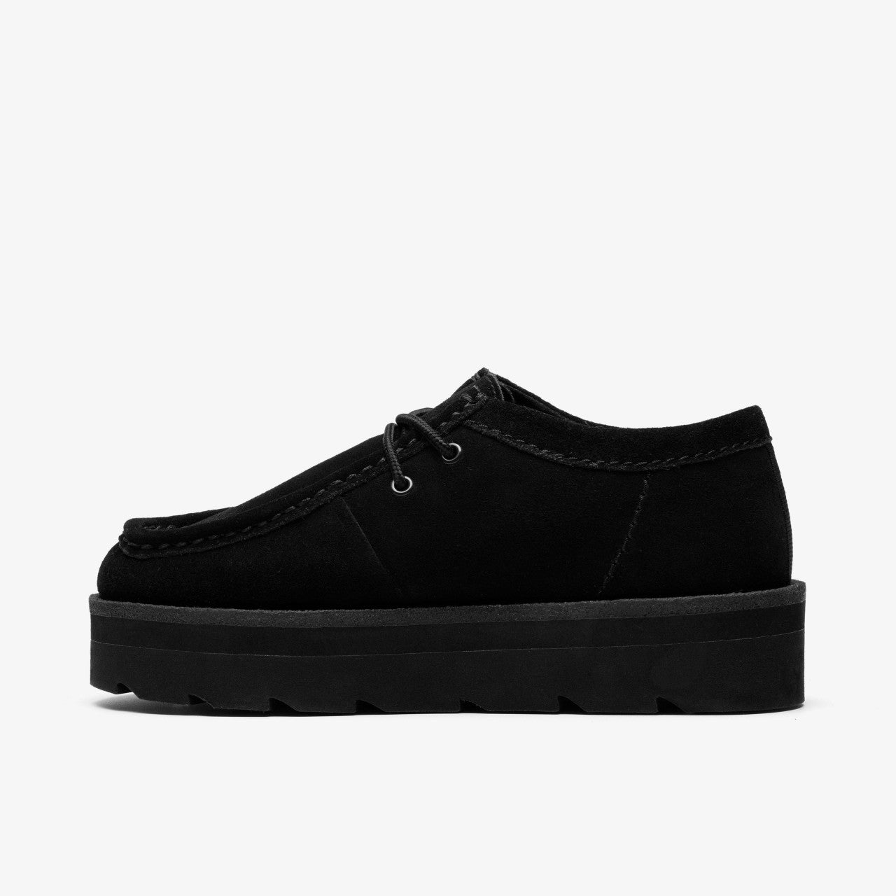 Meare Walla Black Suede Clarks Women