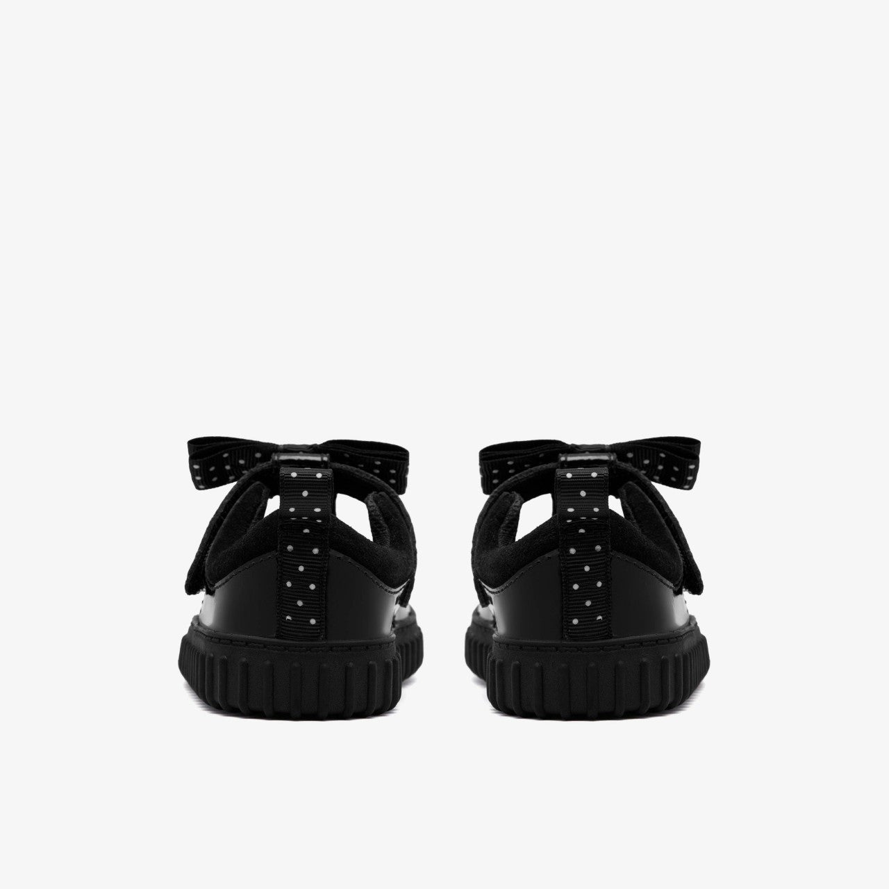 Cove Bow Toddler Black Patent Clarks Kids