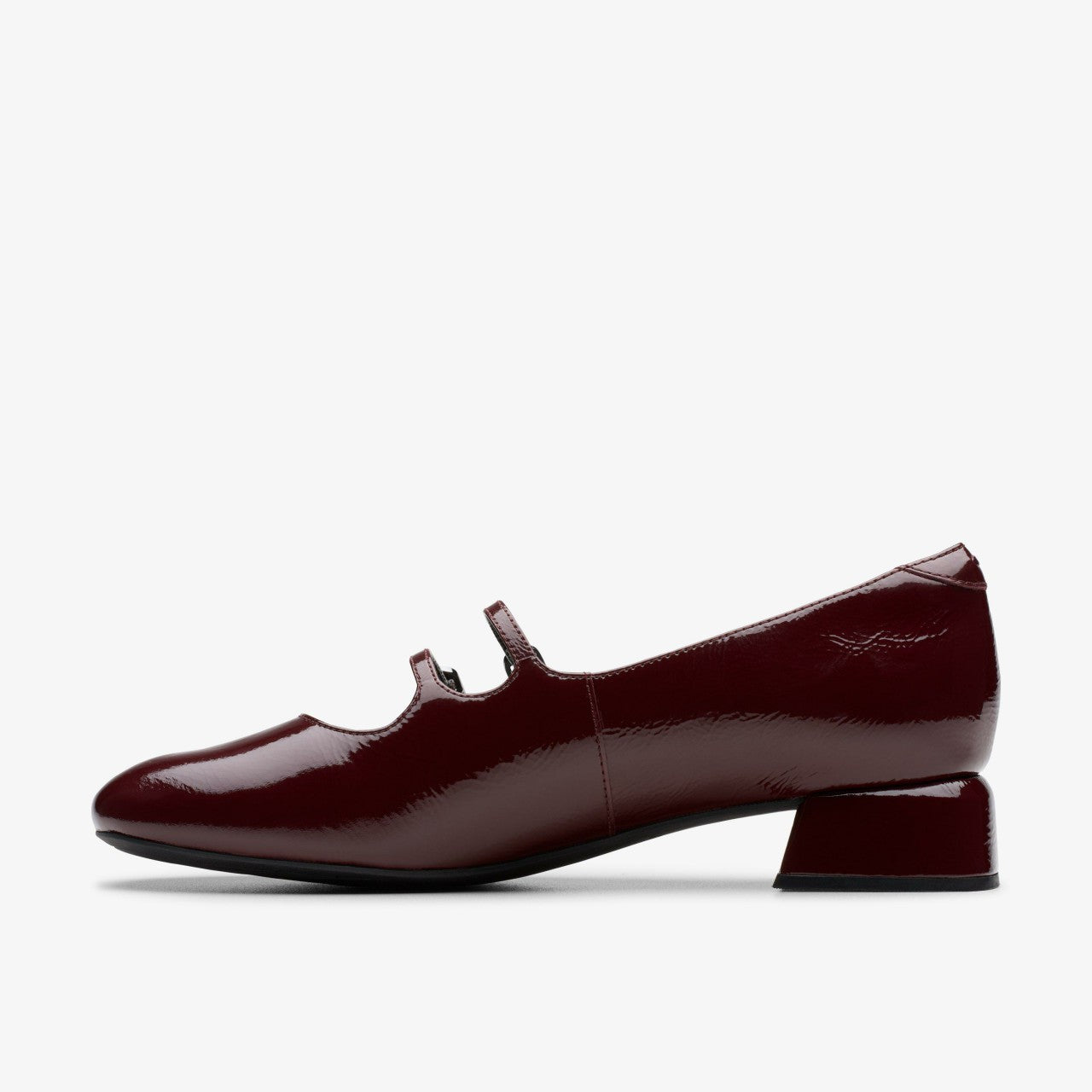 Daiss 30 Shine Burgundy Patent Clarks Women