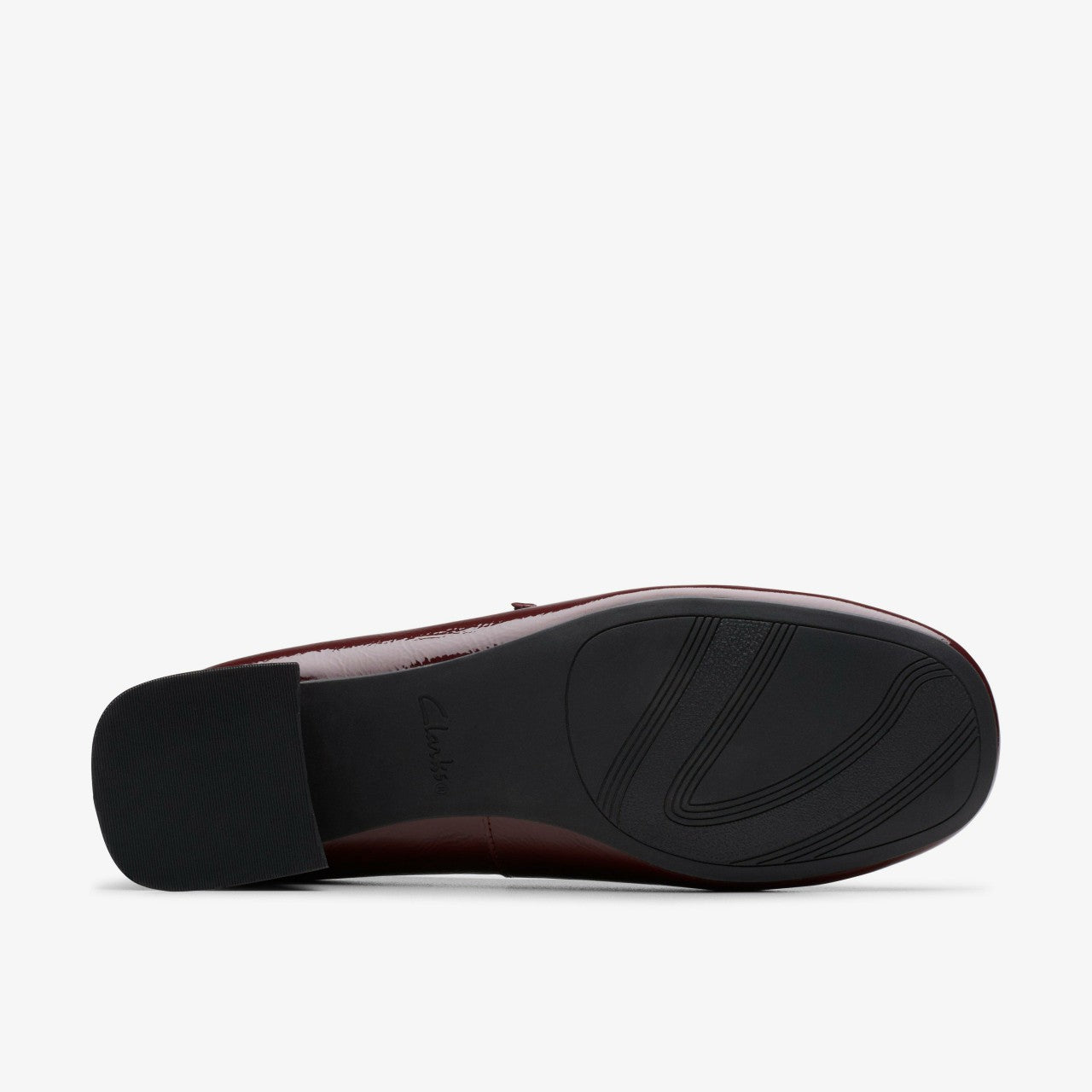 Daiss 30 Shine Burgundy Patent Clarks Women