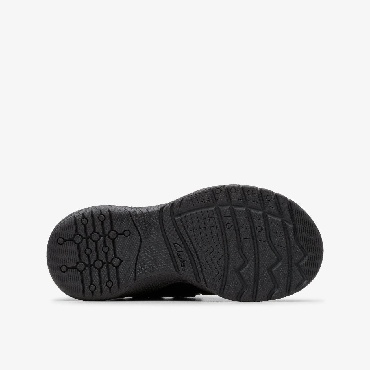Feather Shine Kid Black Clarks Kids
