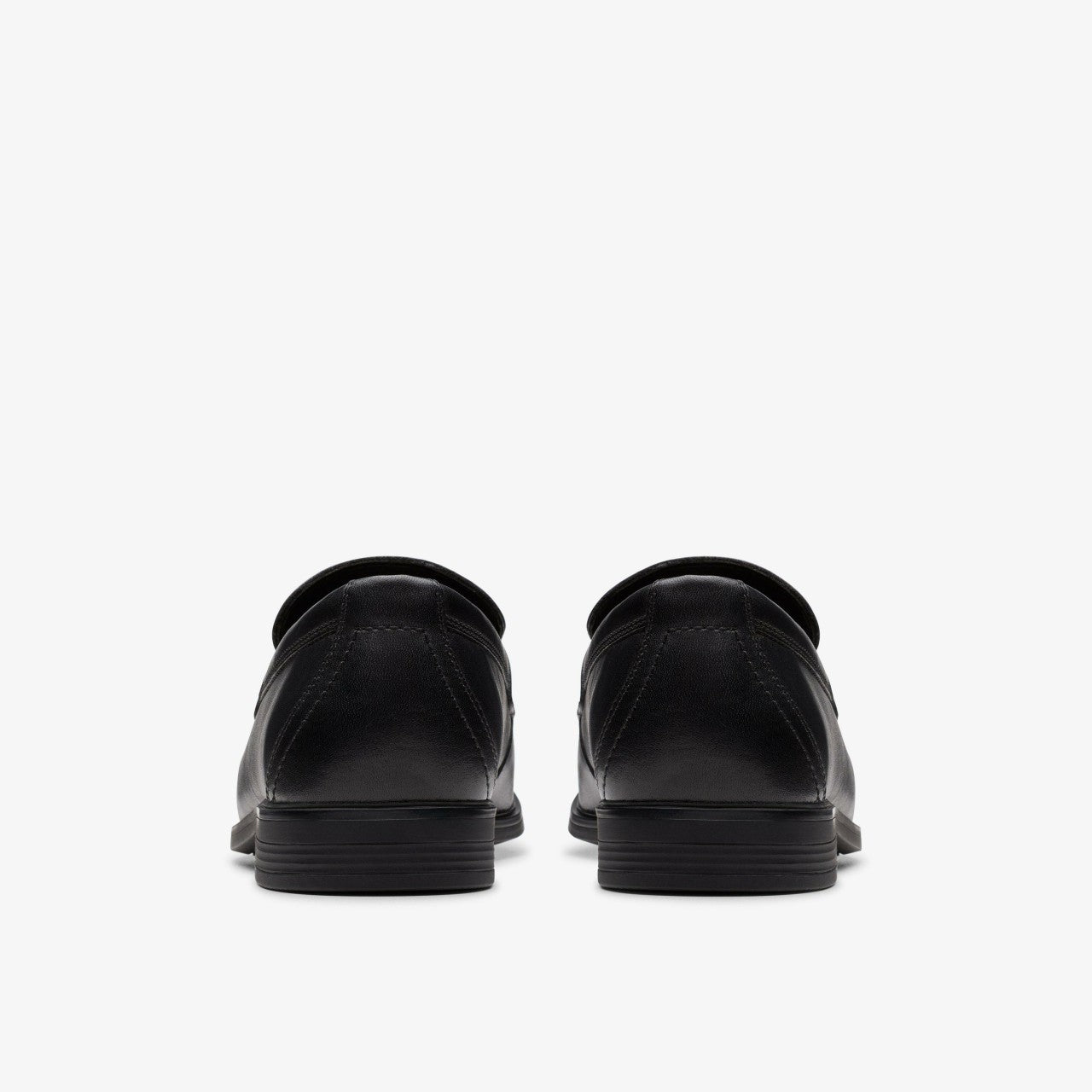 Jonwin Craft Youth Black Leather Clarks Kids