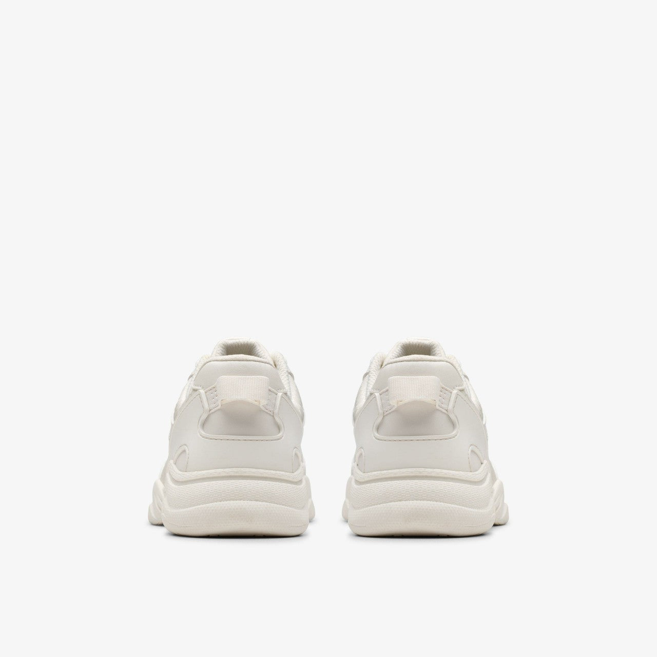 Feather Pace Older White Clarks Kids