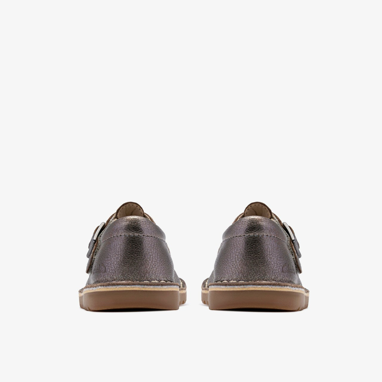 Joyful Skip Toddler Pewter Clarks Kids