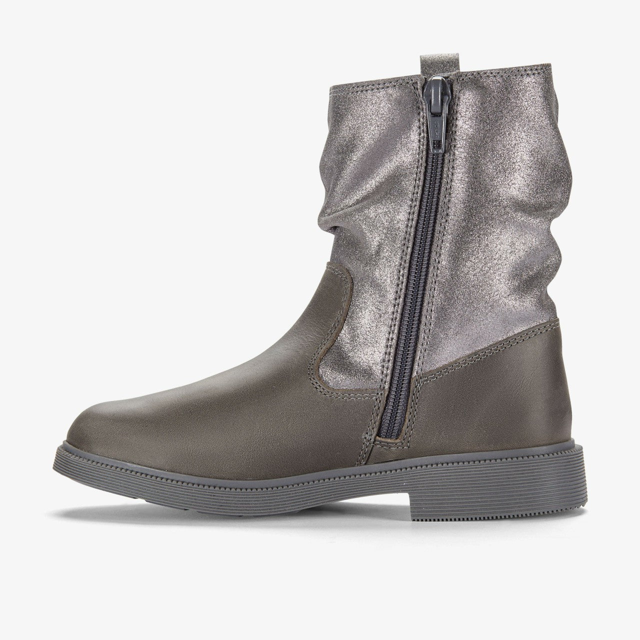 Oaklyn Top Kid Pewter Suede Clarks Kids