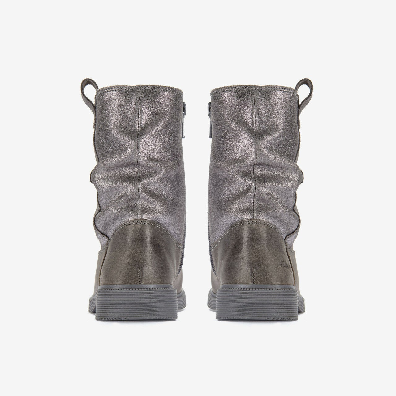 Oaklyn Top Kid Pewter Suede Clarks Kids