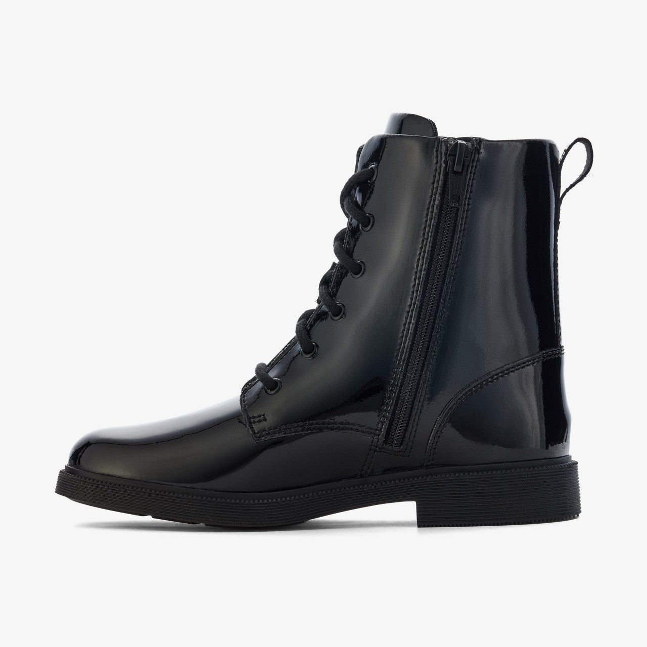 Oaklyn Charm Older Black Patent Clarks Kids