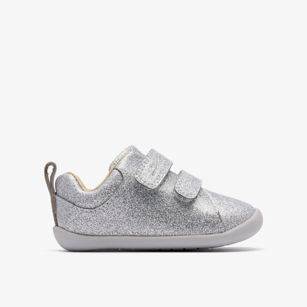 Roamer Craft Toddler Silver Patent Clarks Kids
