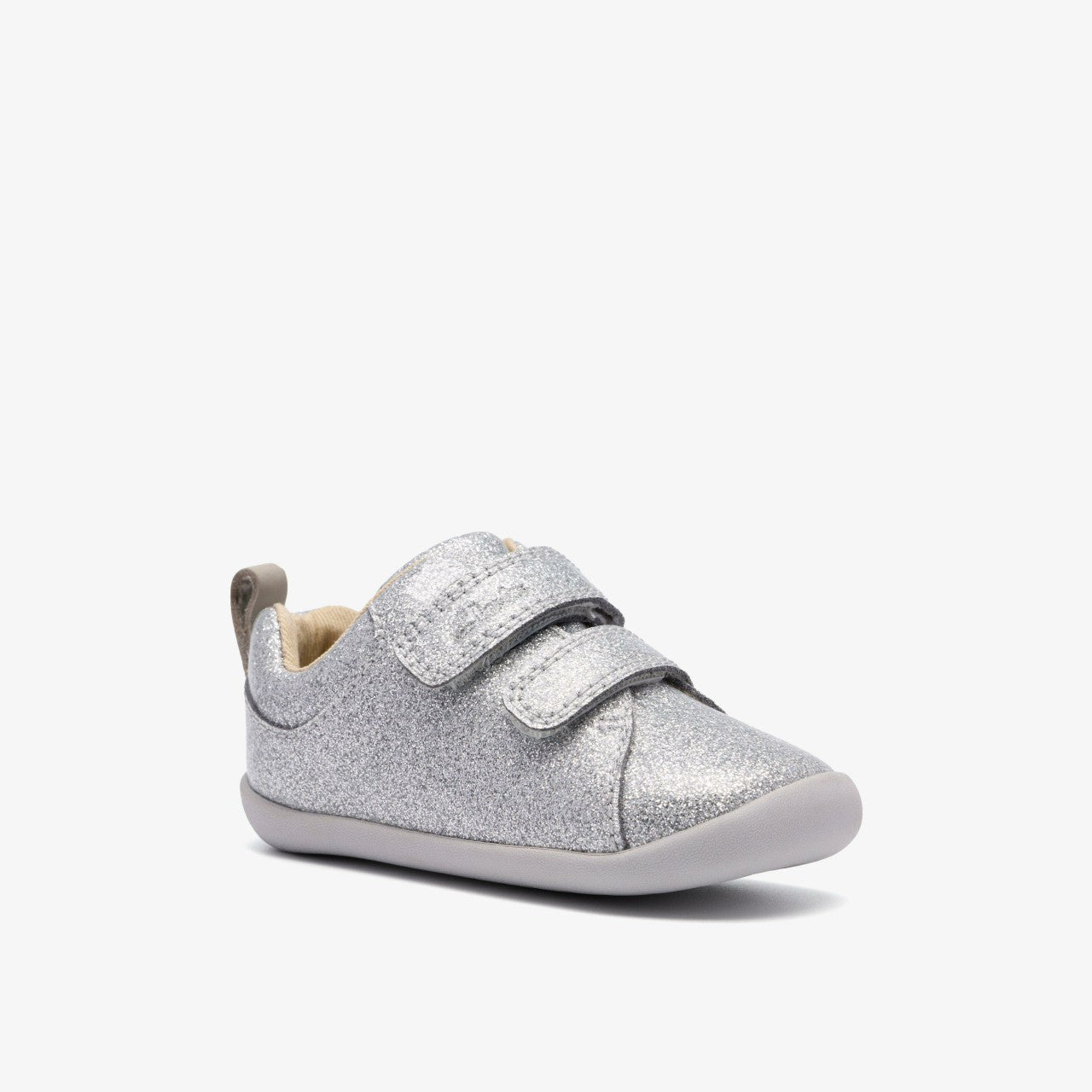 Roamer Craft Toddler Silver Patent Clarks Kids
