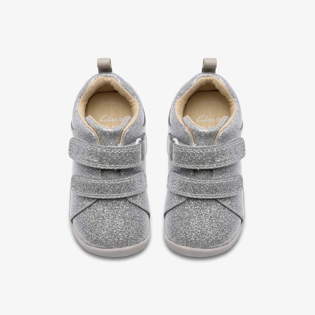 Roamer Craft Toddler Silver Patent Clarks Kids