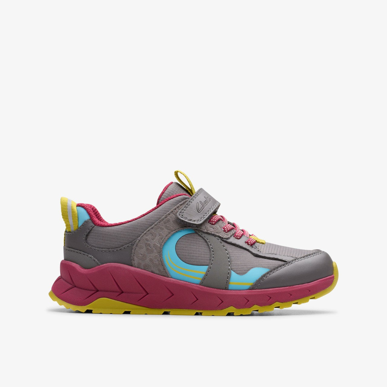 Selva Hero Kid Dark Grey Combination Clarks Kids