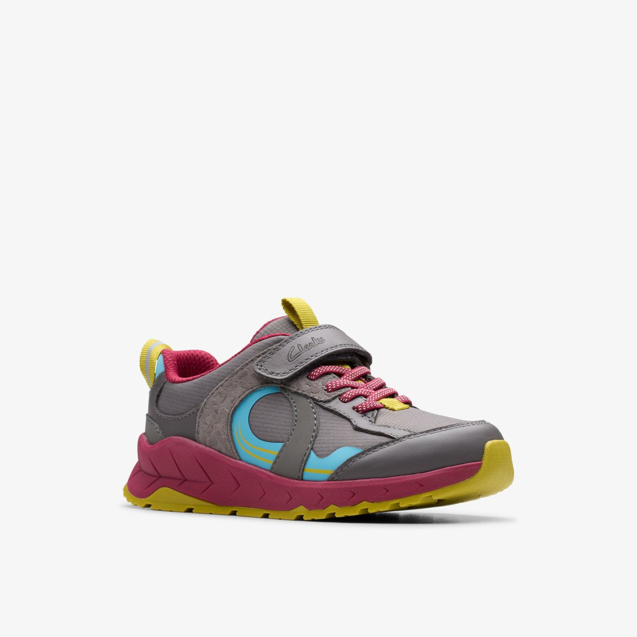 Selva Hero Kid Dark Grey Combination Clarks Kids