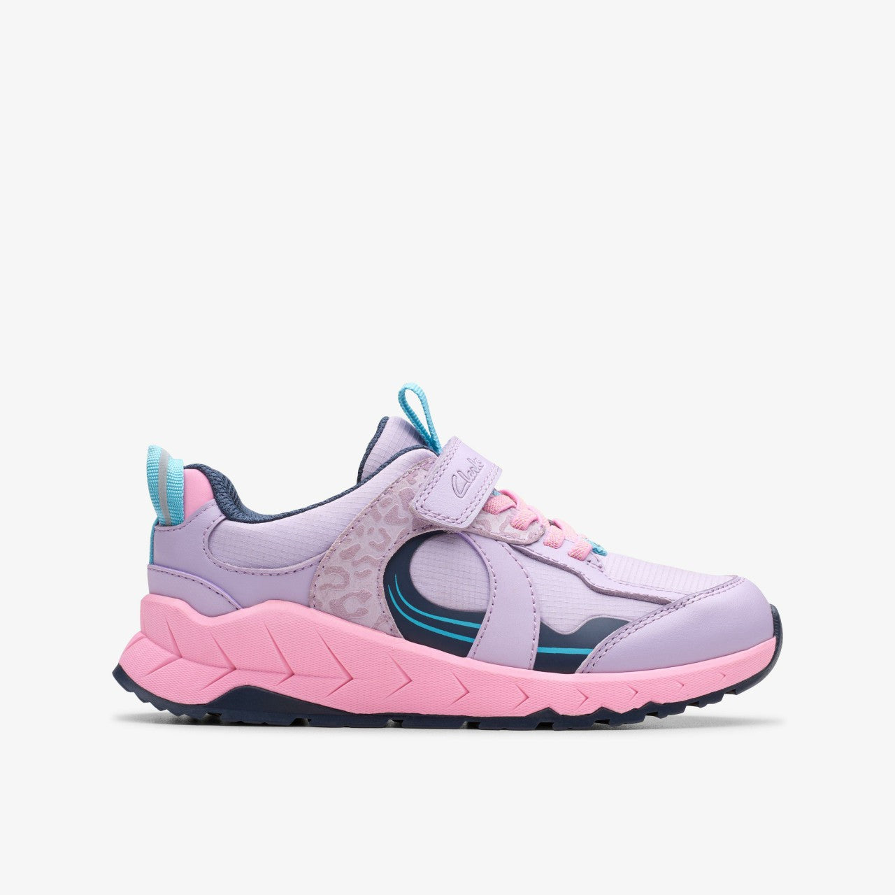 Selva Hero Kid Lilac Combination Clarks Kids