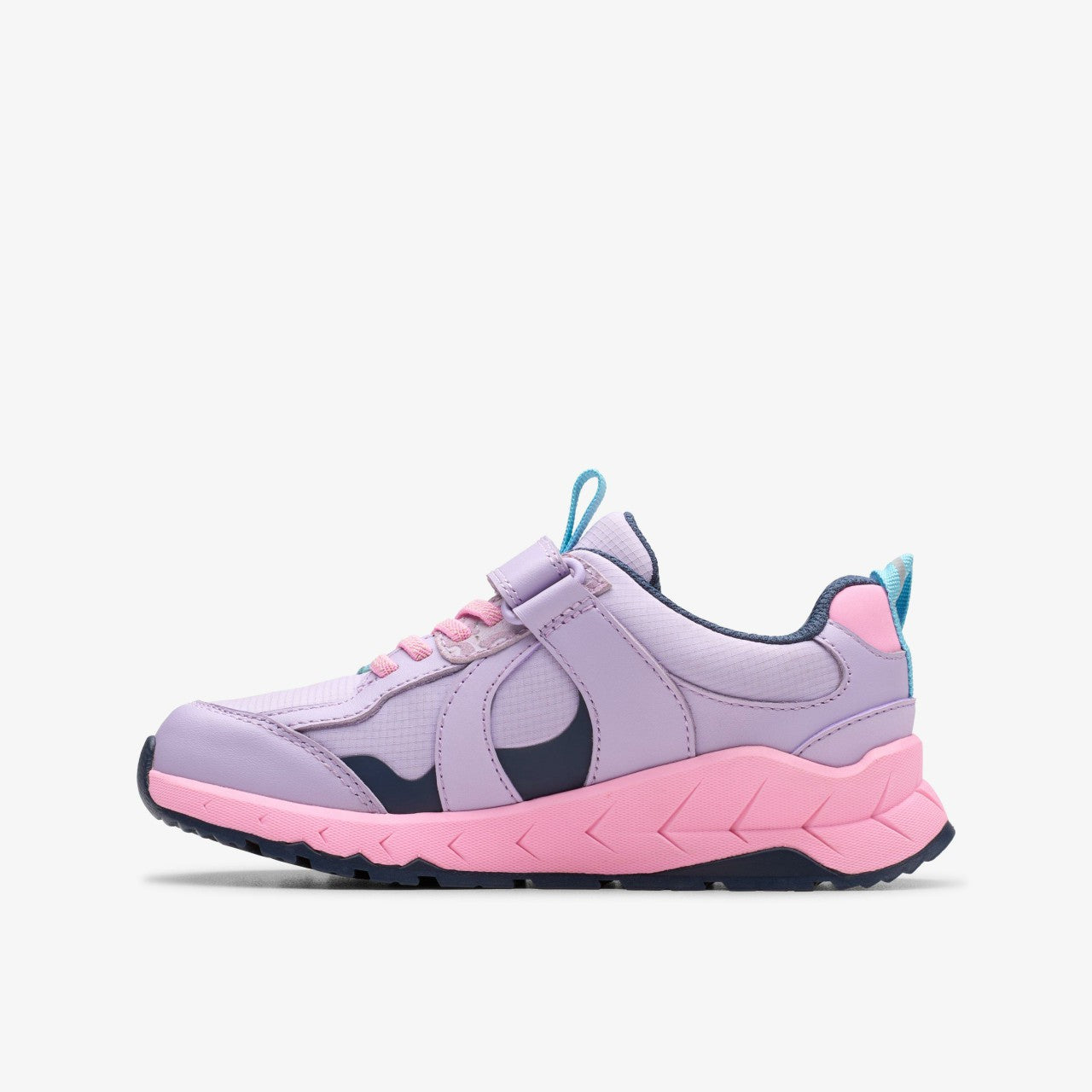 Selva Hero Kid Lilac Combination Clarks Kids