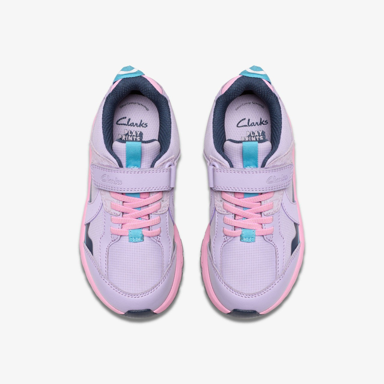 Selva Hero Kid Lilac Combination Clarks Kids