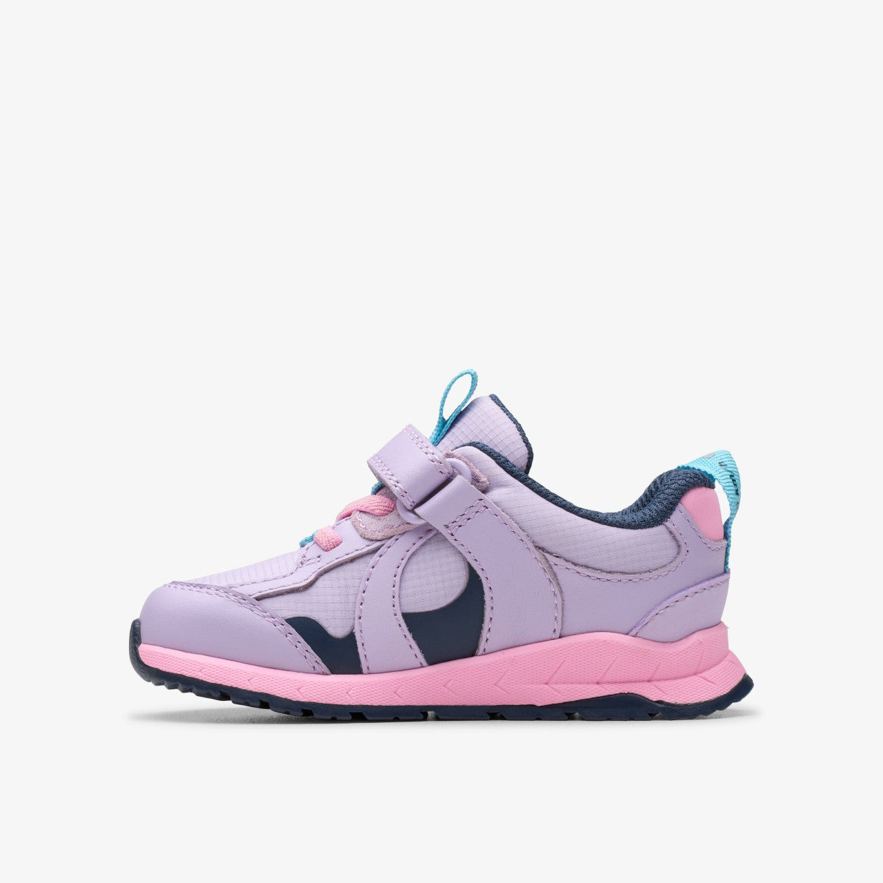 Selva Hero Toddler Lilac Combination Clarks Kids