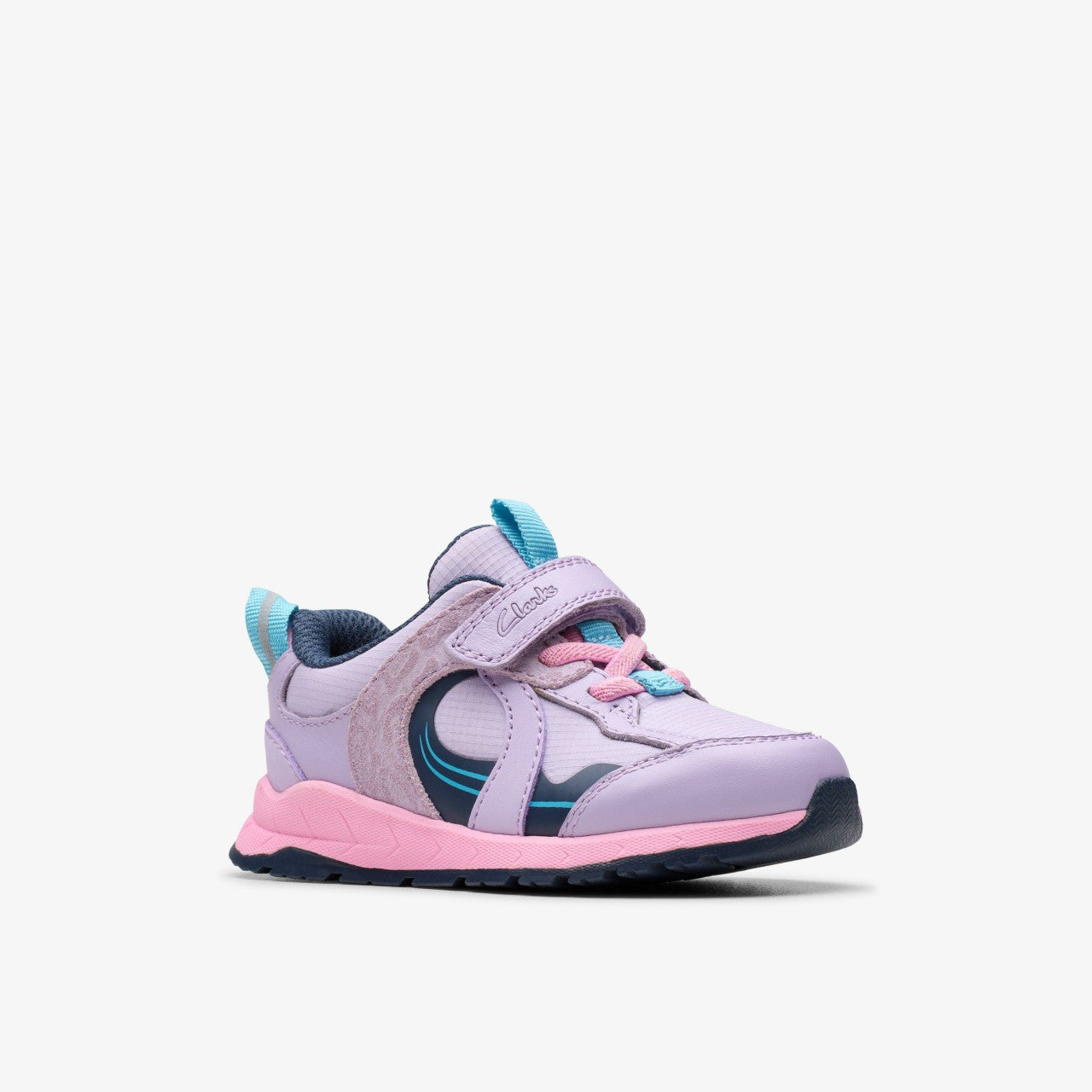 Selva Hero Toddler Lilac Combination Clarks Kids
