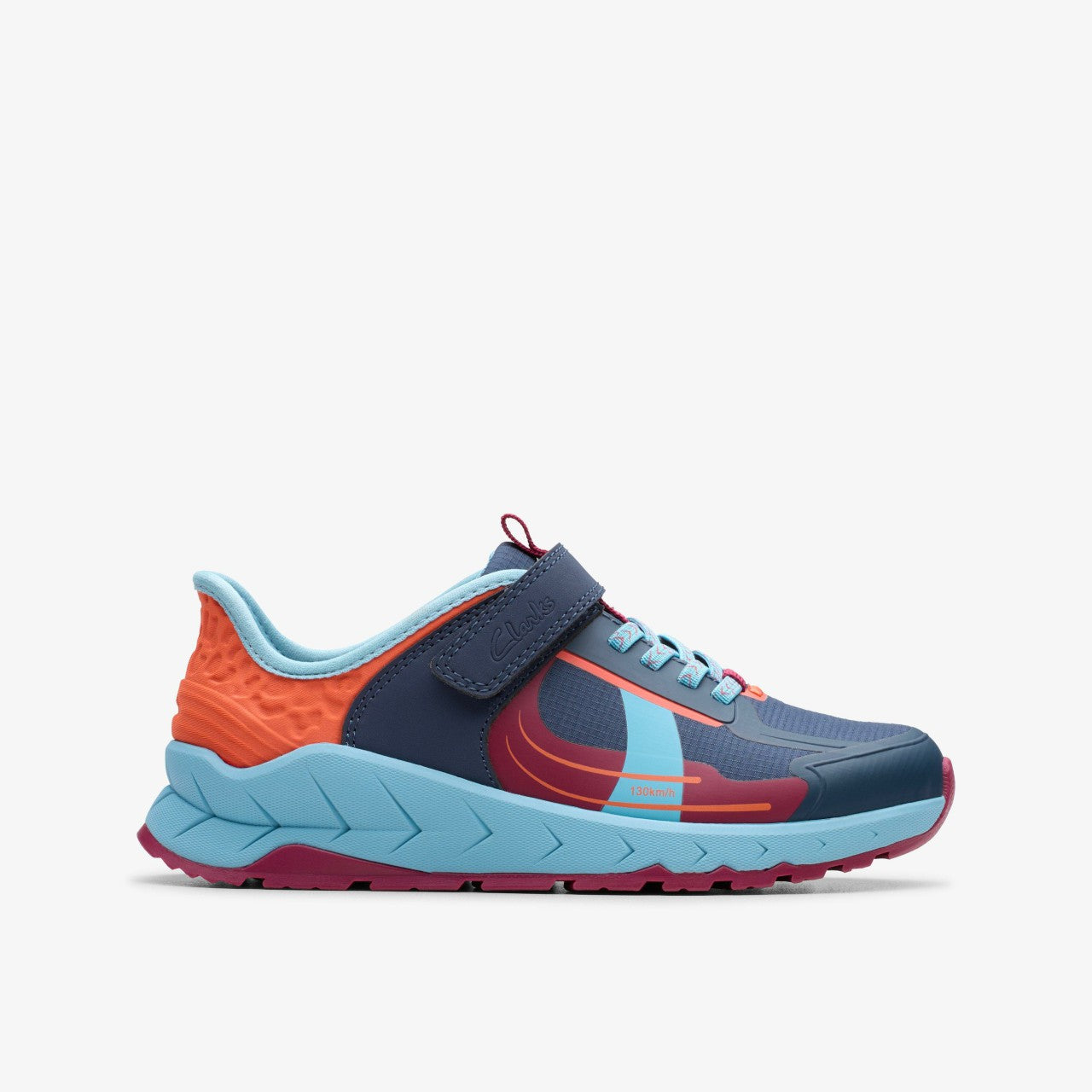 Selva Lane Kid Navy Combination Clarks Kids