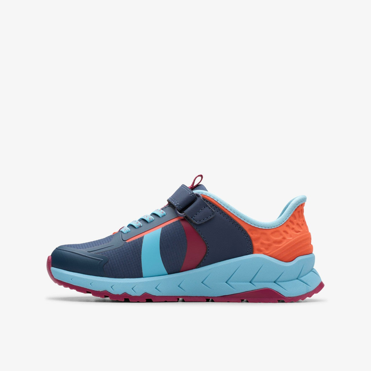 Selva Lane Kid Navy Combination Clarks Kids
