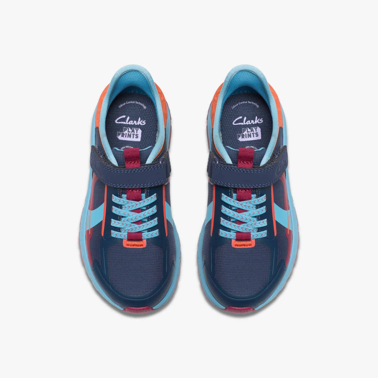 Selva Lane Kid Navy Combination Clarks Kids
