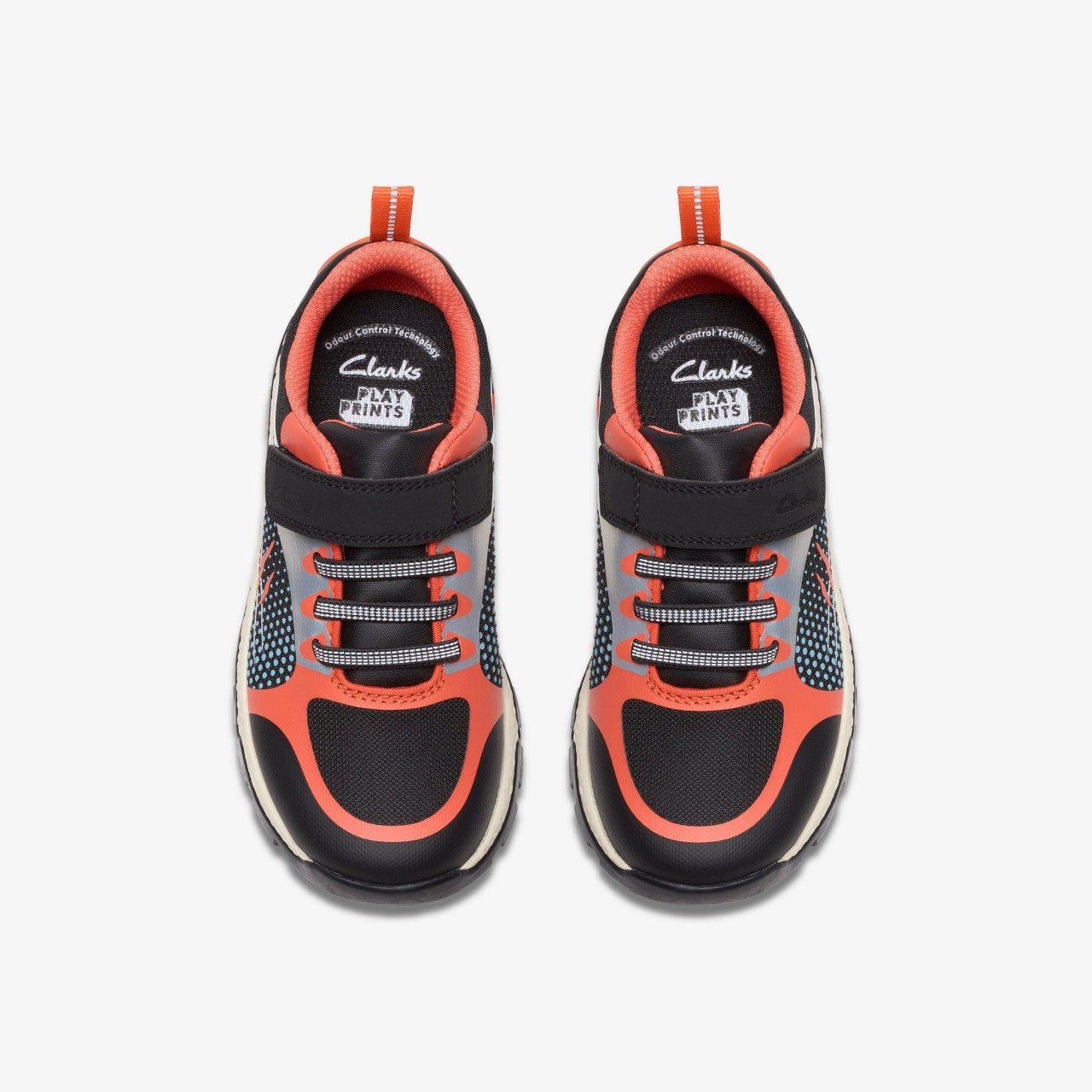 Steggy 2 Fly Kid Black/Orange Clarks Kids