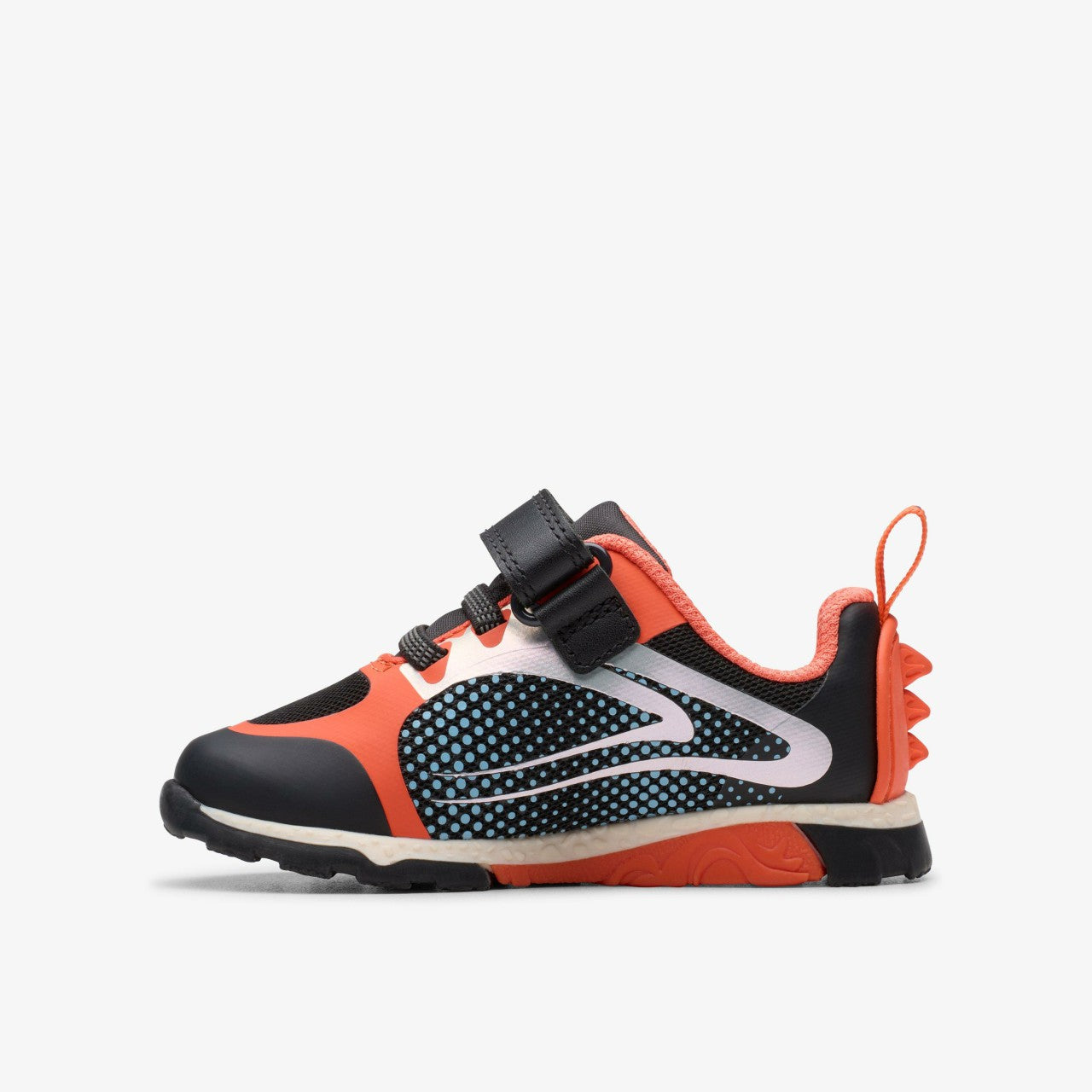 Steggy 2 Fly Toddler Black/Orange Clarks Kids