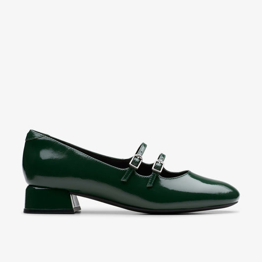 Daiss 30 Shine Dark Green Clarks Women