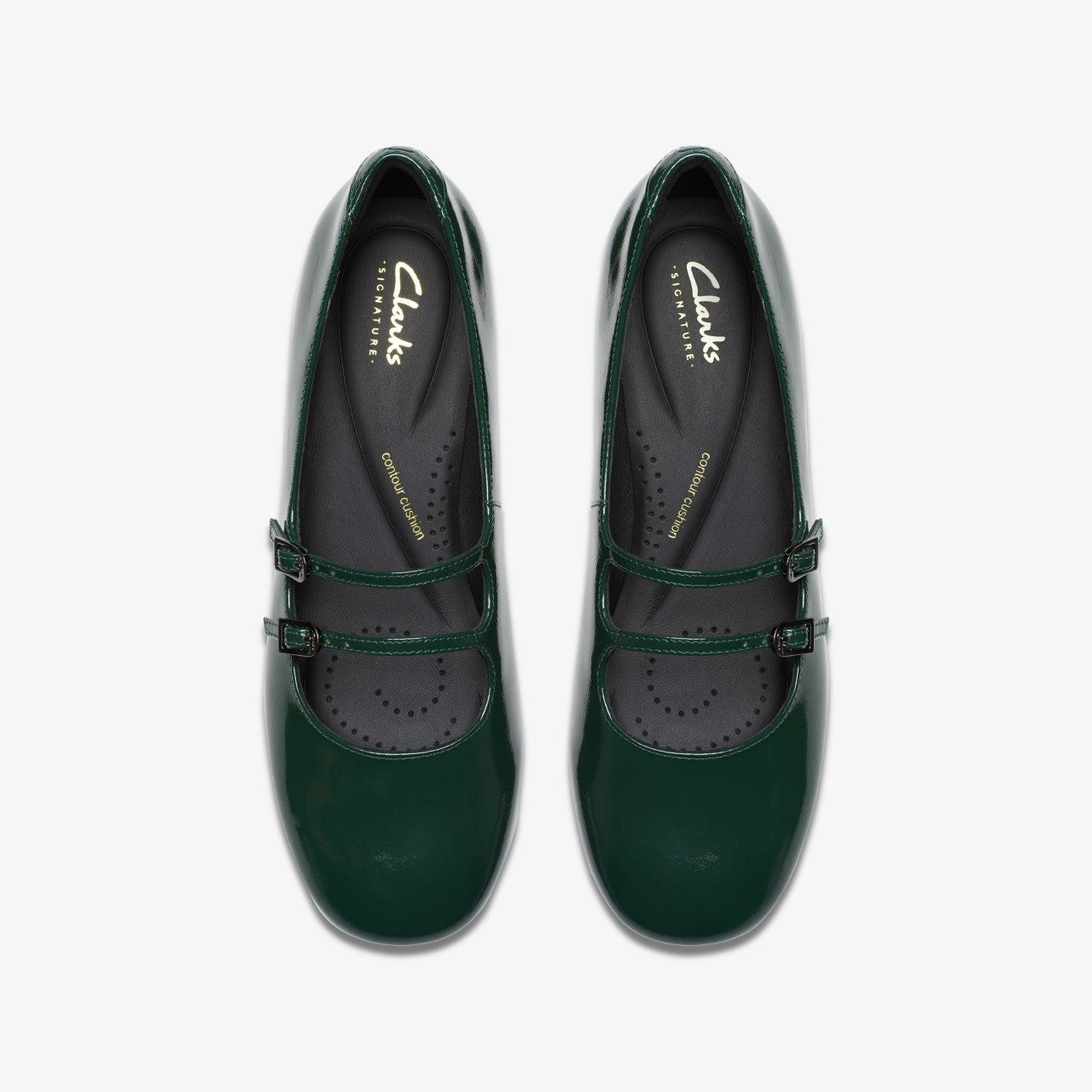 Daiss 30 Shine Dark Green Clarks Women
