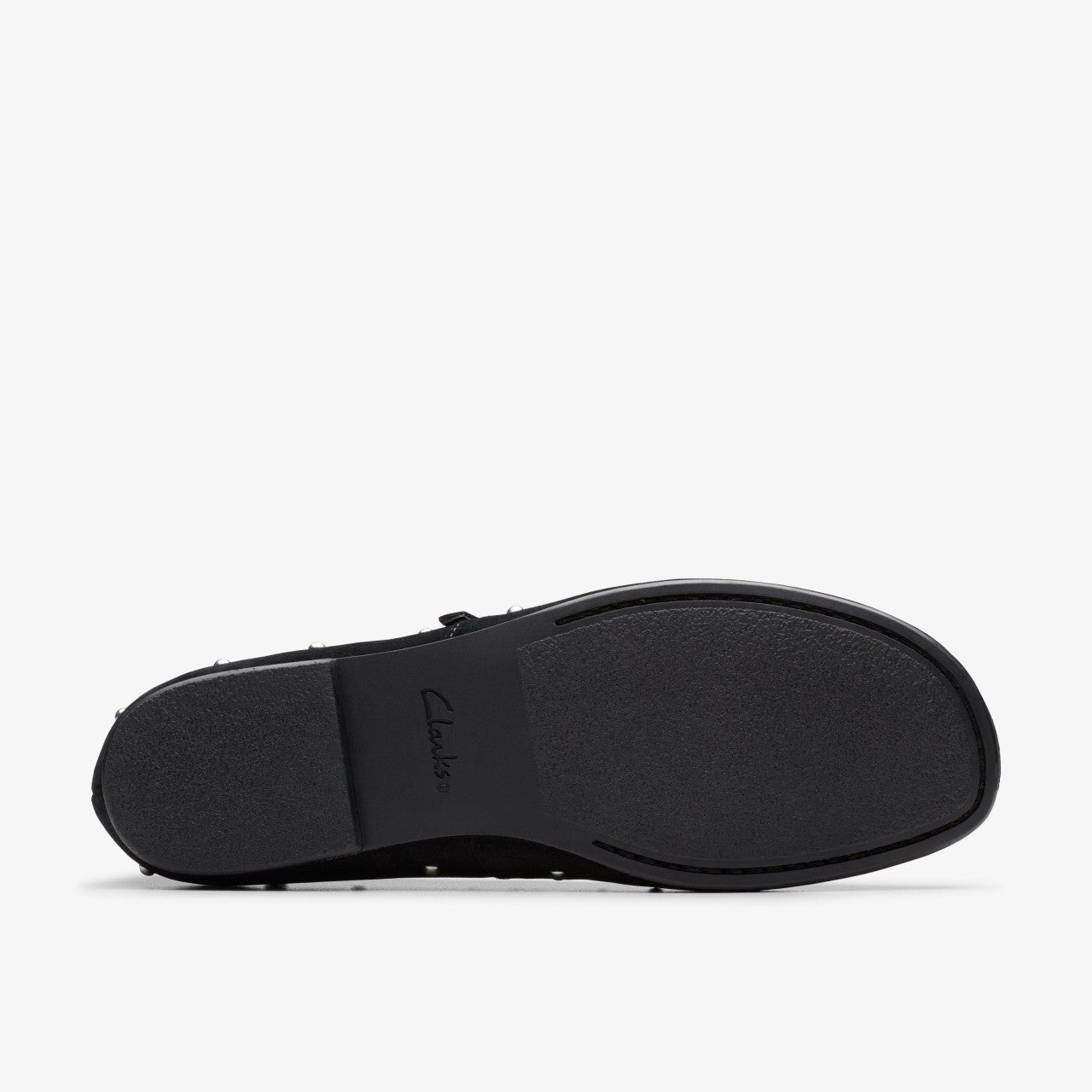 Livia Stud Black Suede Clarks Women