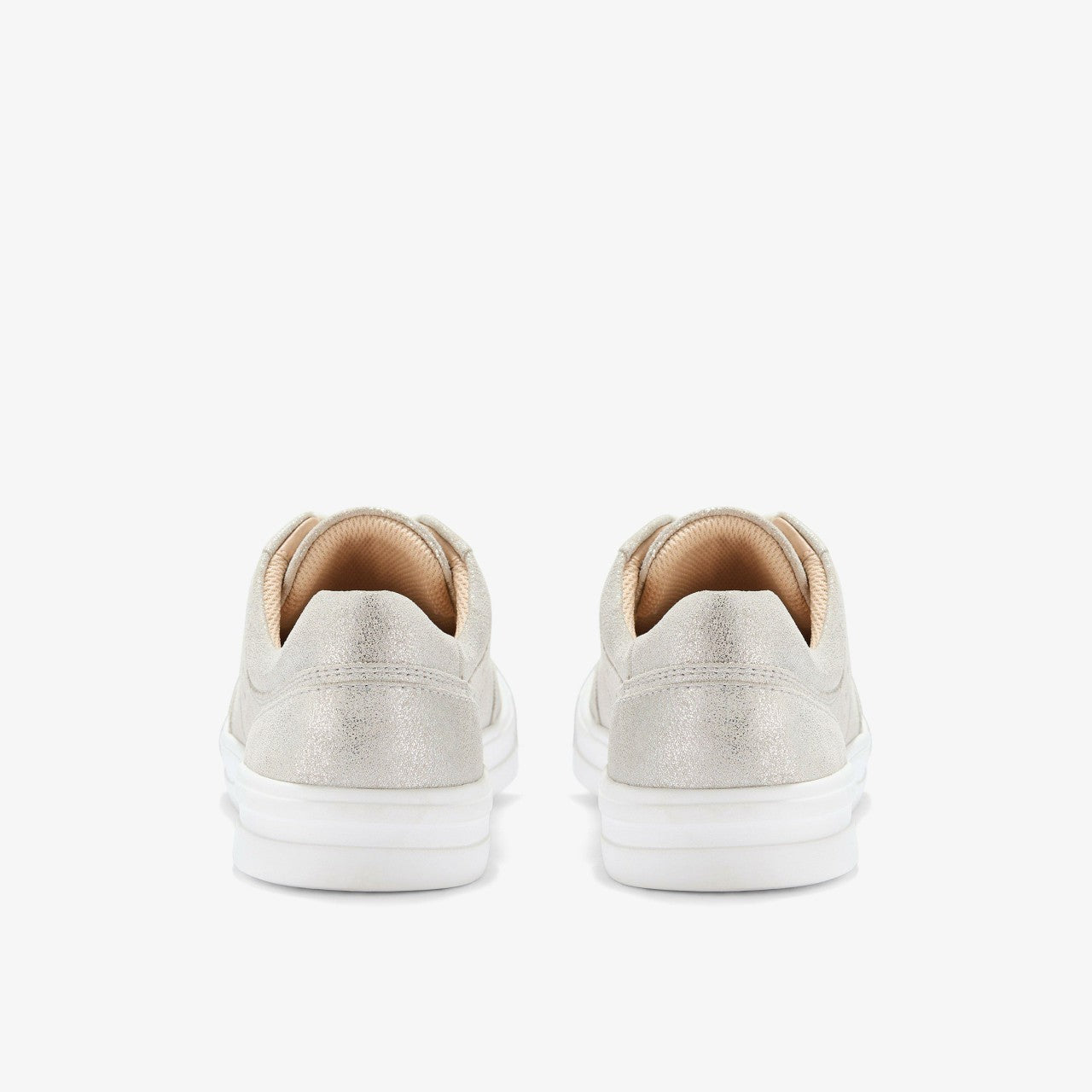 Makea Court Metallic Leather Clarks Women