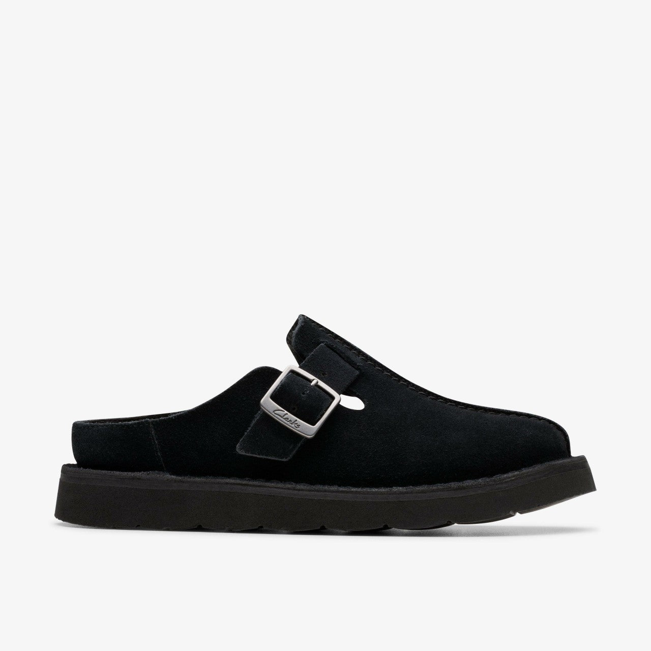 Solsbury Mule Black Suede Clarks Women