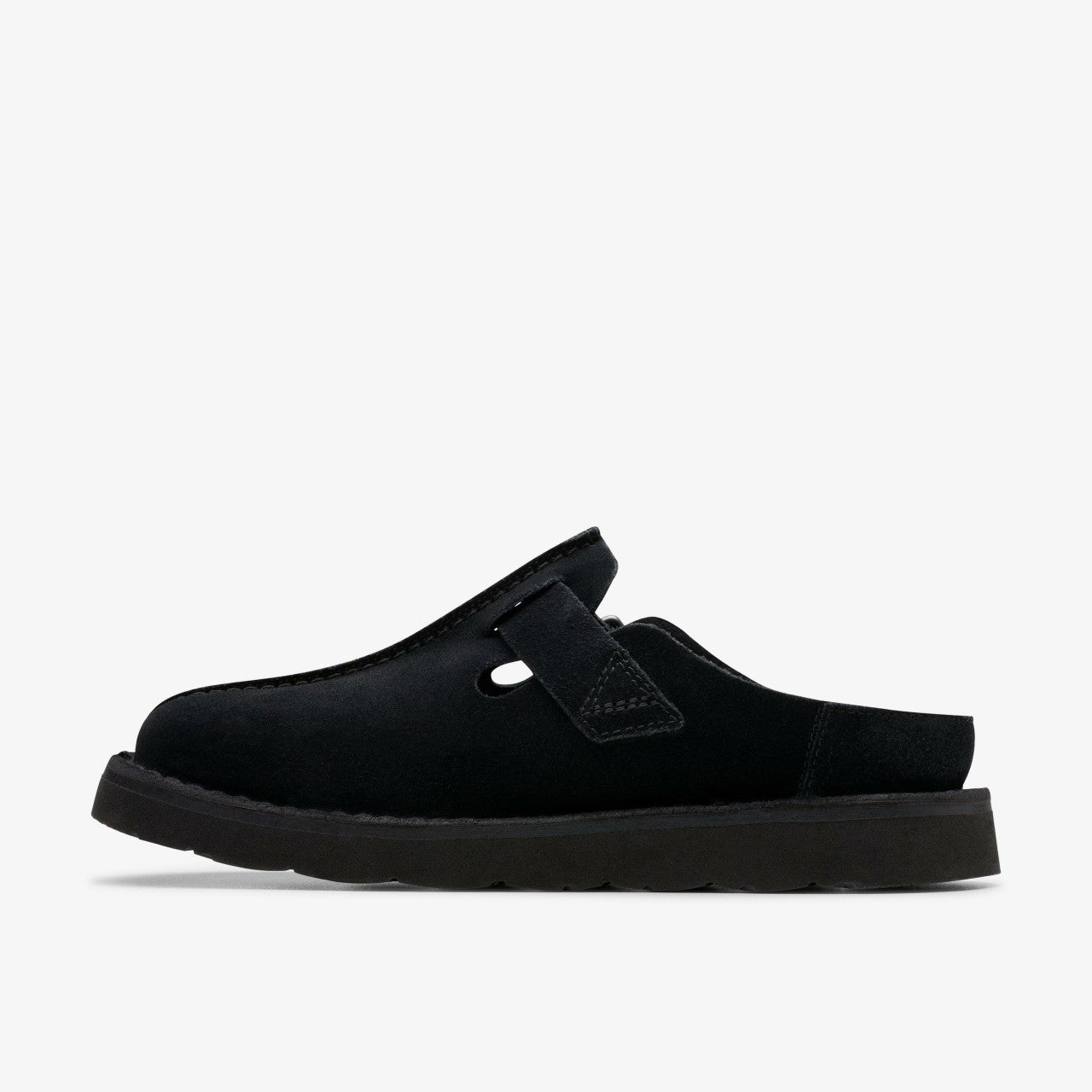 Solsbury Mule Black Suede Clarks Women