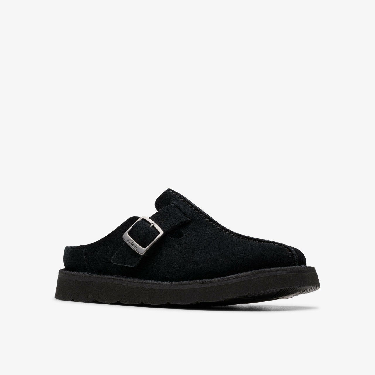 Solsbury Mule Black Suede Clarks Women