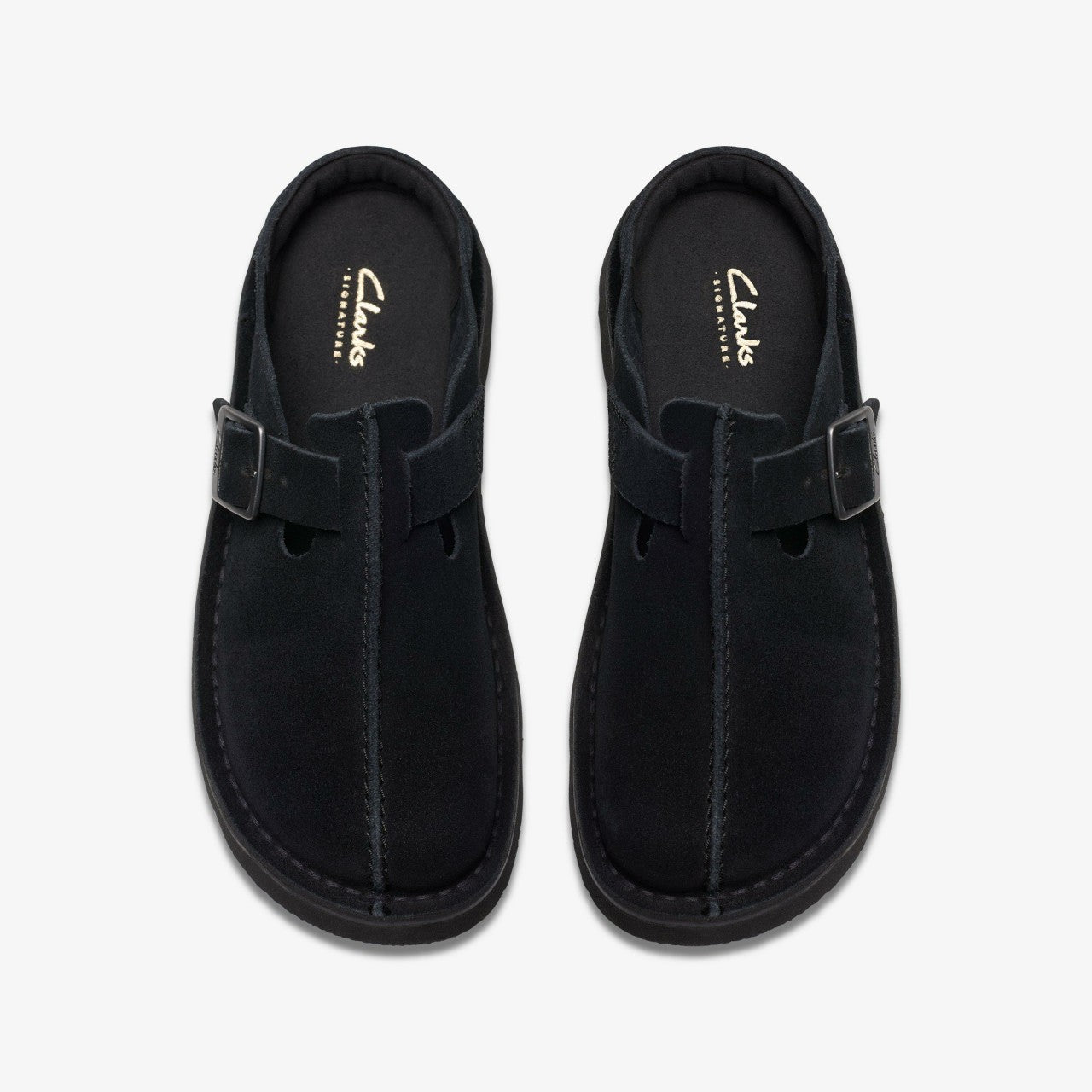 Solsbury Mule Black Suede Clarks Women
