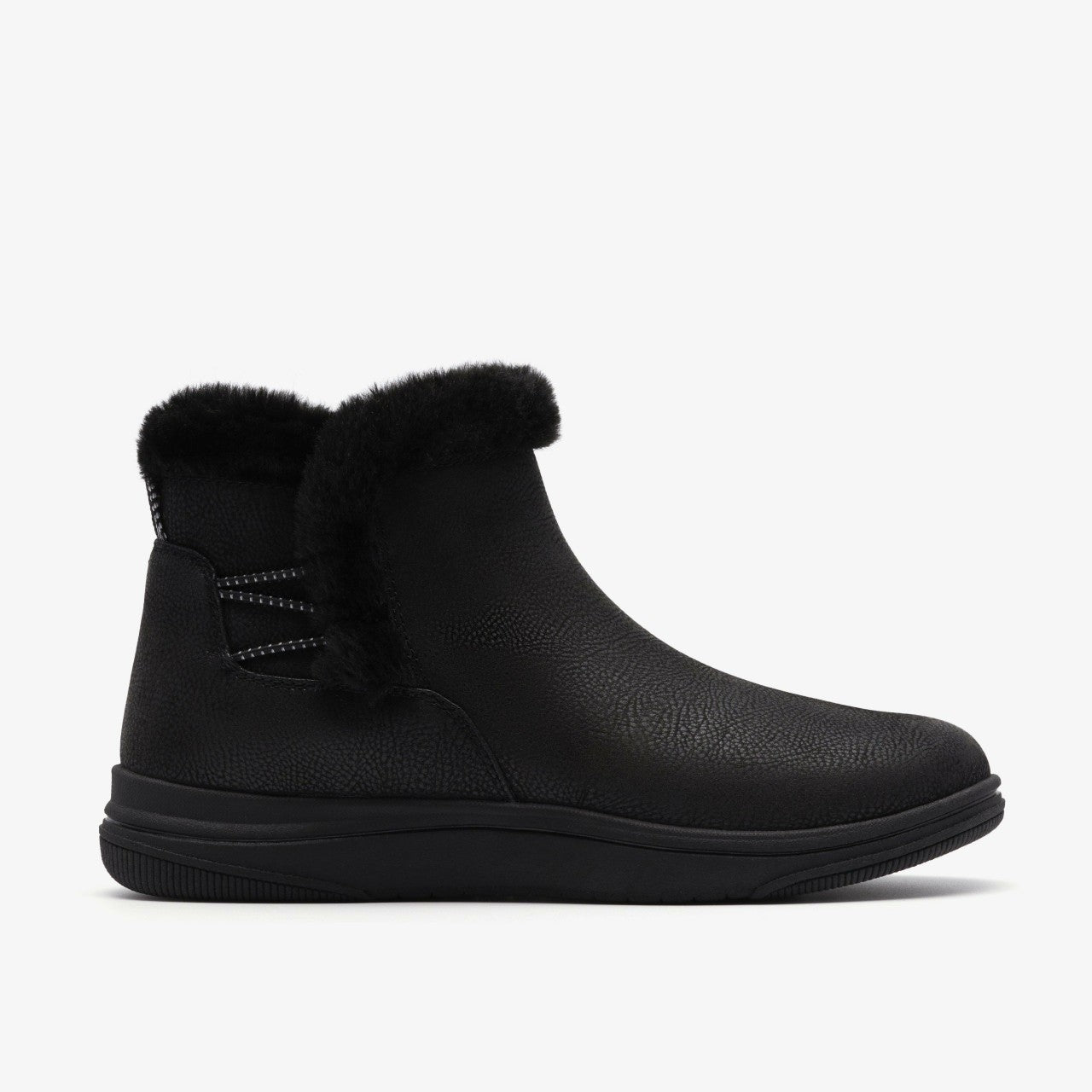 Brinkley Fur Black Combination Clarks Women