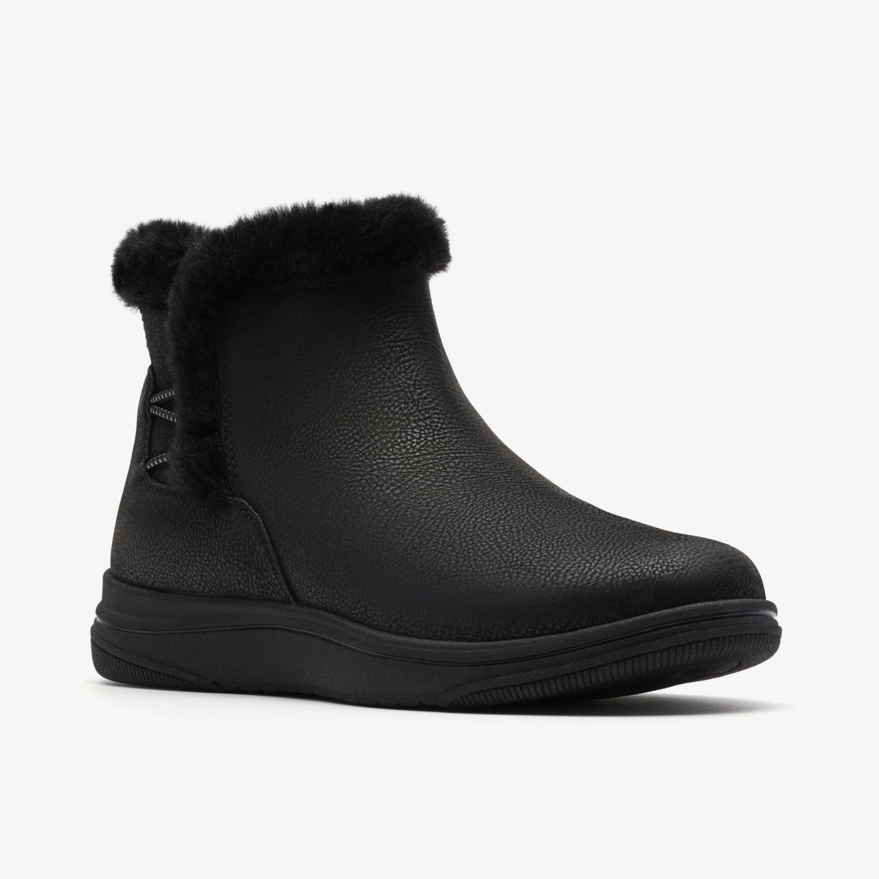 Brinkley Fur Black Combination Clarks Women