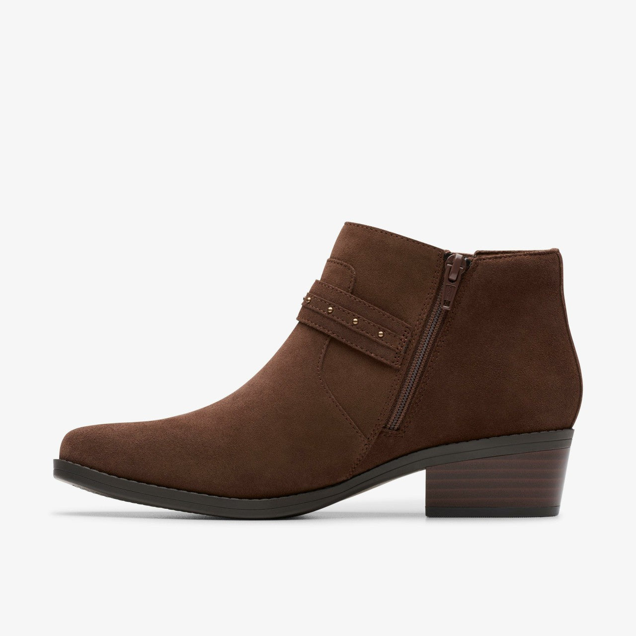 Danyelle Wish Brown Suede Clarks Women