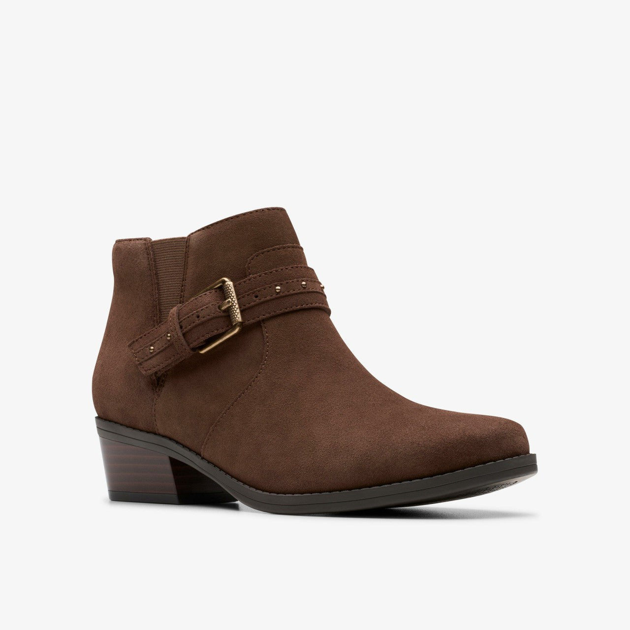 Danyelle Wish Brown Suede Clarks Women