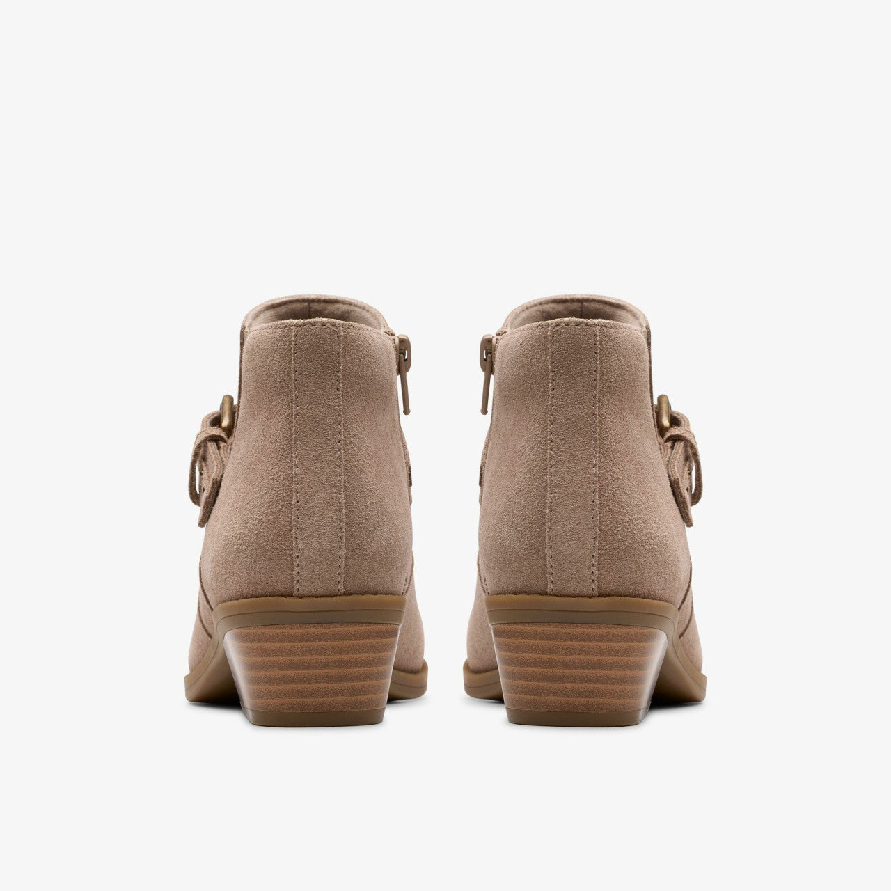 Danyelle Wish Light Taupe Suede Clarks Women