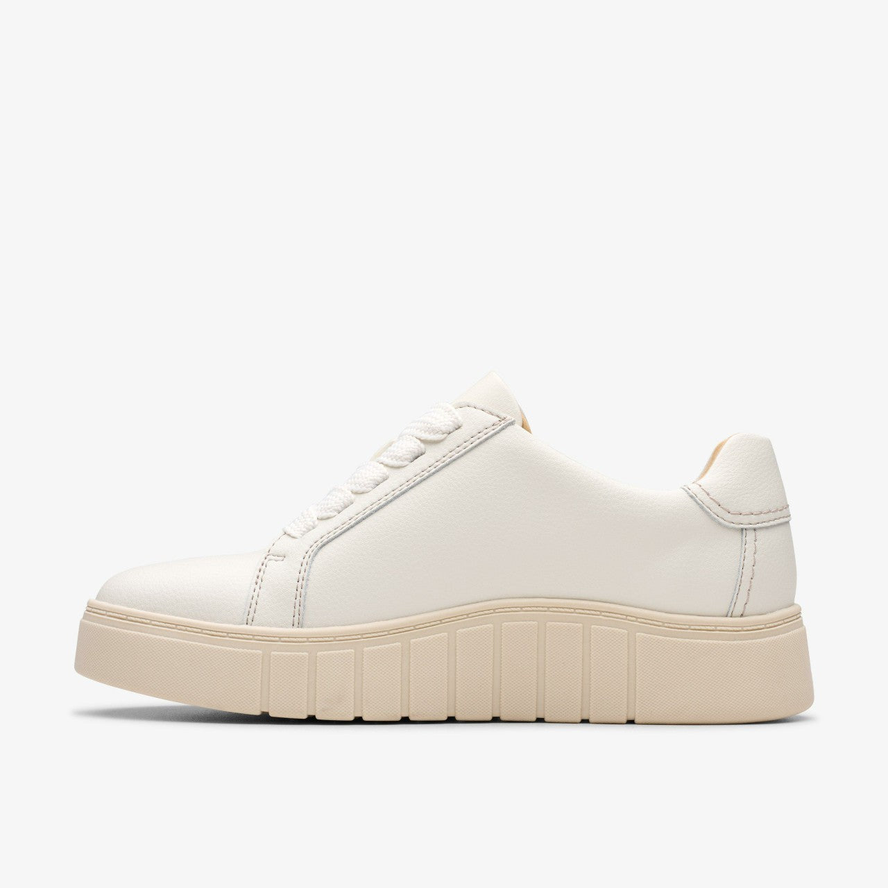 Mykah Joy Off White Leather Clarks Women